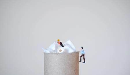 toilet roll minimal small people